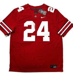 Nike Ohio State Buckeyes Jersey Mens XL Red #24 Bryan New NWT Football College